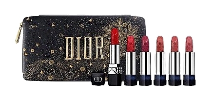 Набор, 7 продуктов - Dior Rouge Refillable Lipstick Set — фото N1