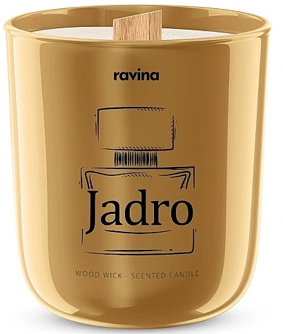 Ароматическая свеча "Jadro" - Ravina Aroma Candle — фото N1