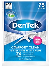 Флосс-зубочистки "Комфортное очищение", 75 шт - DenTek Comfort Clean — фото N7