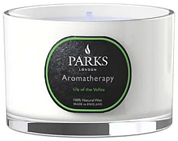 Духи, Парфюмерия, косметика Ароматическая свеча - Parks London Aromatherapy Lily of the Valley Candle