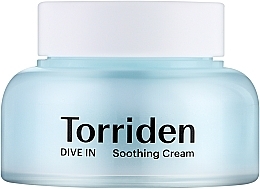 Заспокійливий крем з гіалуроновою кислотою для обличчя - Torriden Dive-In Soothing Cream — фото N2