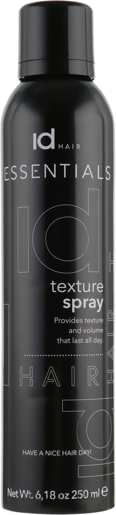 Текстурувальний спрей для волосся - IdHair Essentials Texture Spray — фото 250ml