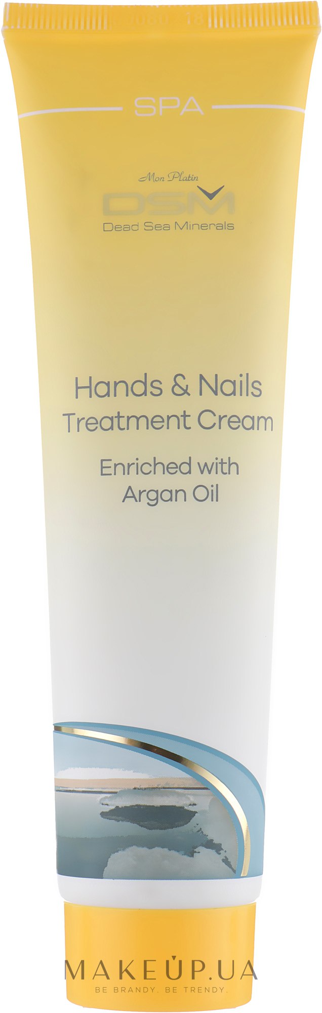 Регенерирующий крем для рук и ногтей, обогащенный аргановым маслом - Mon Platin DSM Hand & Nails Treatment Cream — фото 100ml