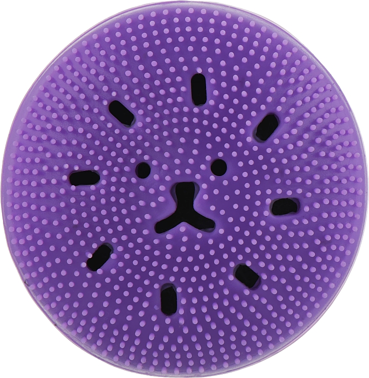 Массажер-щеточка "Осьминог" для лица, фиолетовый - Beauty LUXURY — фото N2