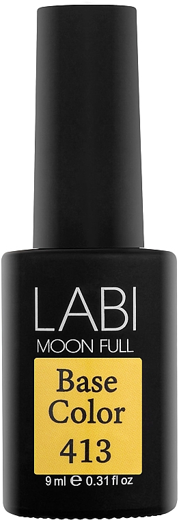 База для нігтів, кольорова з шимером - Labi Moon Full Color Base With Shimmer