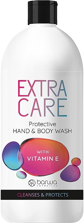 Мыло жидкое для защиты рук и тела с витамином Е - Barwa Natural Extra Care — фото N1