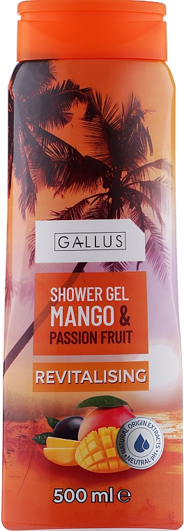 Гель для душу "Манго"  - Gallus Mango Shower Gel — фото N1