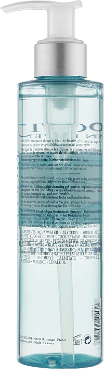 Очищувальний гель для обличчя - L'Occitane Aqua Reotier Water Gel Cleanser — фото N2