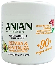 Маска для волос - Anian Natural Repair & Revitalize Hair Mask — фото N2