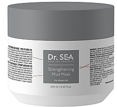 Парфумерія, косметика Маска грязьова з провітаміном В5 для волосся - Dr.Sea Strengthening Mud Mask