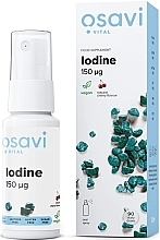Харчова добавка-спрей "Йод", зі смаком вишні - Osavi Iodine Oral Spray — фото N1