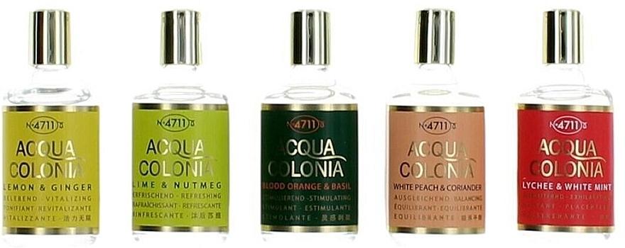 Maurer & Wirtz 4711 Acqua Colonia Mini Set - Набір (edc/5x8ml) — фото N2