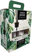 Парфумерія, косметика Набір - Sweet Home Collection Jasmine and Tuberose Gift Set (diffuser/100ml + candle/110g)