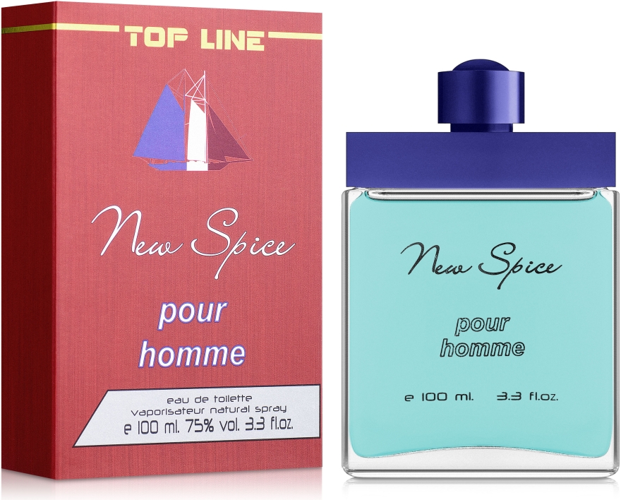 Aroma Parfume Top Line New Spice - Туалетна вода — фото N2