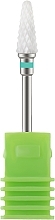 Духи, Парфюмерия, косметика Насадка для фрезера керамическая (С) зеленая, Small Cone 3/32 - Vizavi Professional