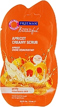 Духи, Парфюмерия, косметика Скраб для лица кремовый "Абрикос" - Freeman Feeling Beautiful Facial Creamy Scrub Apricot (мини)