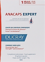 Пищевая добавка при хроническом выпадении волос - Ducray Anacaps Expert Chronic Hair Loss — фото N1