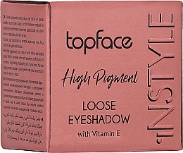 Парфумерія, косметика Тіні для повік - TopFace Instyle High Pigment Loose Eyeshadow