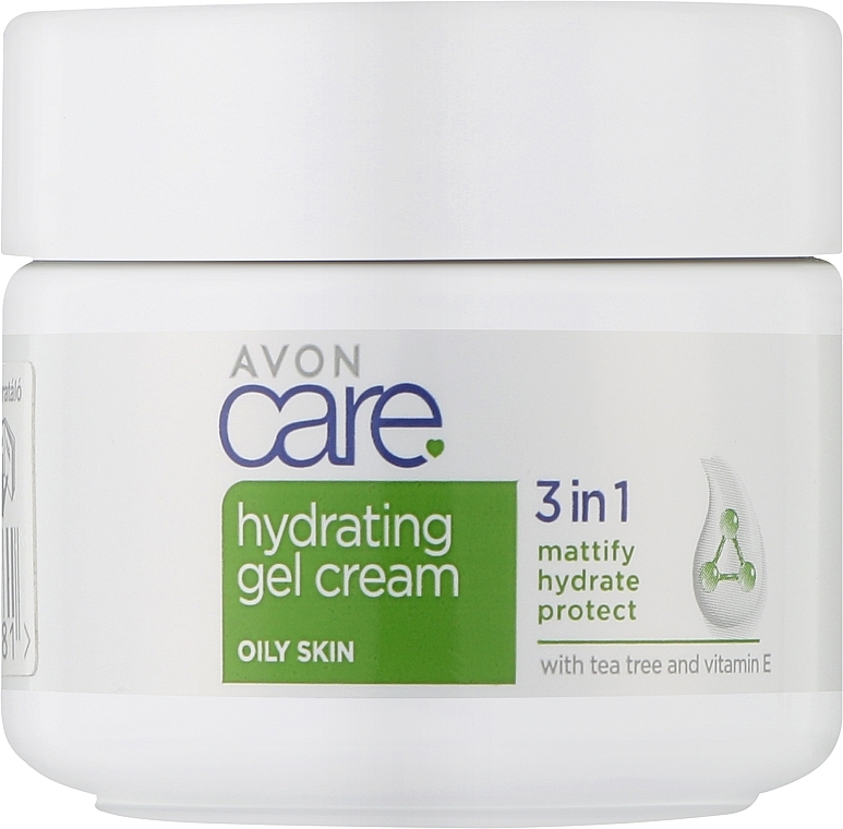 Матувальний гель-крем з вітаміном Е - Avon Care Hydrating Gel-Cream — фото N1