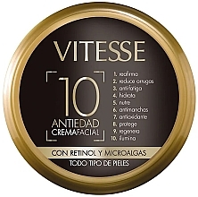 Парфумерія, косметика Антивіковий крем для обличчя 10 в 1 - Vitesse Anti Aging Cream 10-in-1