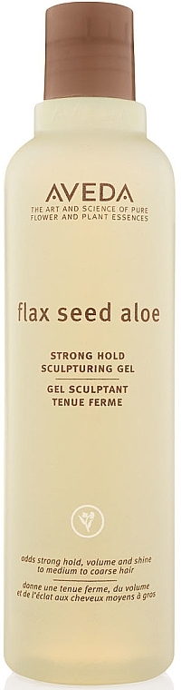 Средство для упрощения укладки кучерявых волос с алоэ - Aveda Flax Seed Aloe Sculpturing Gel — фото N1