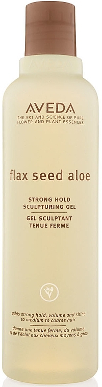 Засіб для спрощення укладання кучерявого волосся з алое - Aveda Flax Seed Aloe Sculpturing Gel — фото N1