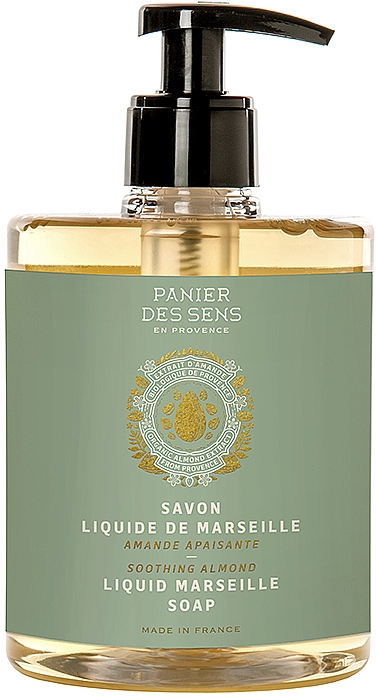 Марсельське рідке мило "Мигдаль" - Panier Des Sens Soothing Almond Liquid Marseille Soap
