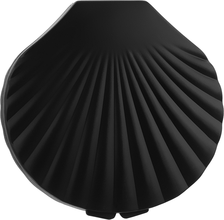 Зеркальце-ракушка, черное MR 60 (112) - Globus Group — фото N1