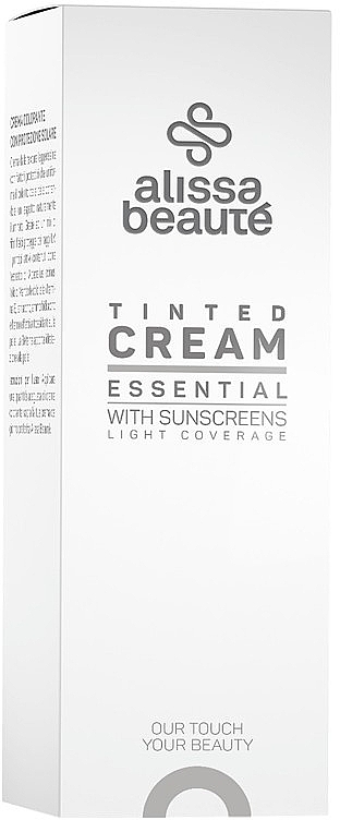 Тональный крем с солнцезащитными фильтрами - Alissa Beaute Essential Tinted Cream With Sunscreens Light Coverage — фото N1