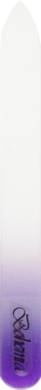 Пилочка хрустальная для ногтей 08-1152, 115мм, фиолетовая - SPL — фото N1