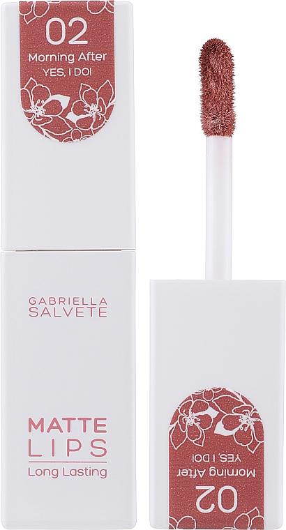 Матовая жидкая помада - Gabriella Salvete Matte Long Lasting Liquid Lipstick  — фото N1