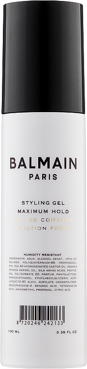 Стайлинг-гель "Максимум фиксации" - Balmain Paris Hair Couture — фото N1