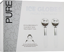 Духи, Парфюмерия, косметика Криосферы для массажа лица, металлические - Pure Ice Globes
