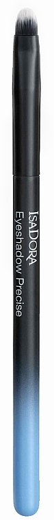 Кисть для теней, черно-голубая - IsaDora Precise Eyeshadow Brush — фото N1