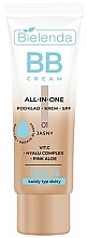 Духи, Парфюмерия, косметика BB-крем для для всех типов кожи SPF 15 - Bielenda All In One BB Cream