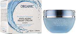 Духи, Парфюмерия, косметика Ночной крем для лица - Organic Ocean Bio-Marine Technology Anti Aging Night Cream