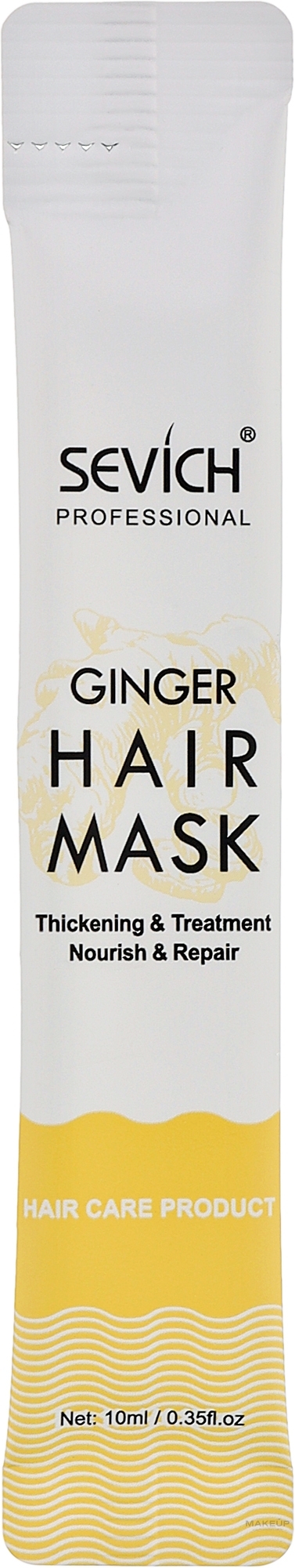 Імбирна маска-кондиціонер для волосся - Sevich Ginger Hair Mask — фото 5x10ml