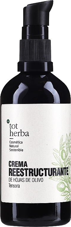 Увлажняющий дневной крем для лица - Tot Herba Crema Restructuring Cream of Olive Leaves — фото N3