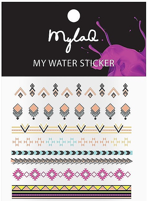 Наклейки для ногтей "Ацтек" - MylaQ My Aztek Sticker — фото N1