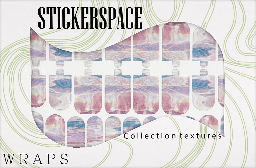 Дизайнерські наклейки для нігтів "Euphoria" - StickersSpace  — фото N1