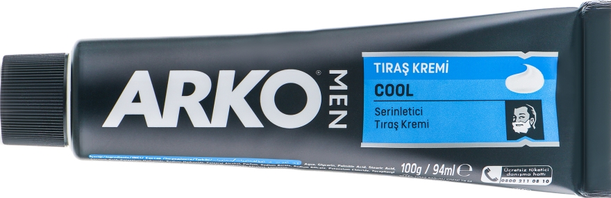 Крем для бритья "Cool" - Arko Men — фото N5