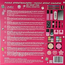 Набір "Адвент-календар", 24 продукти - Zmile Cosmetics Puzle Oh What Fun Advent Calendar — фото N5