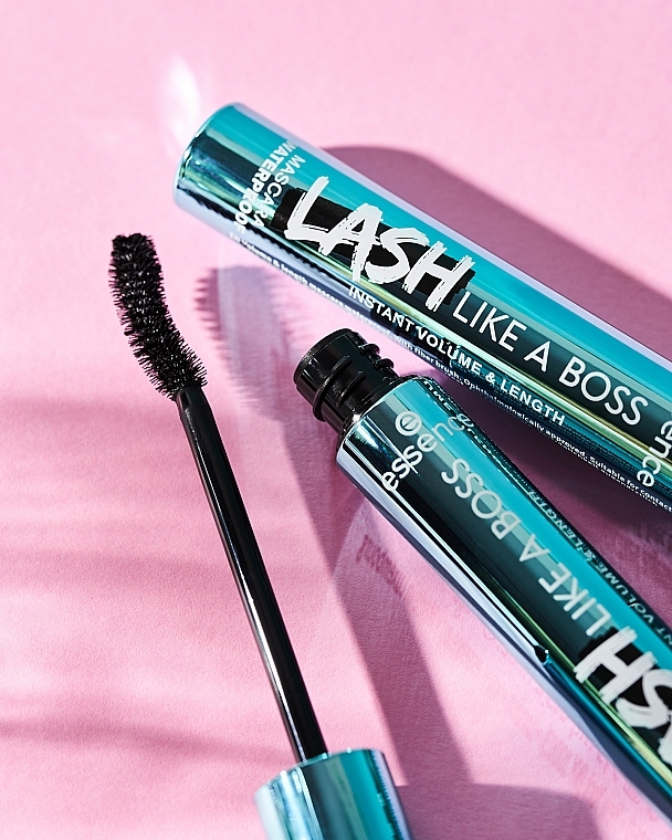 Водостійка туш для вій - Essence Lash Like A Boss Instant Volume & Length Mascara Waterproof — фото N9