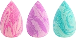 Парфумерія, косметика Набір спонжів для консилера - Essence My Artsy Drops Ready To Marble Concealer Sponges