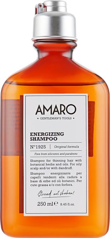 Энергетический шампунь - FarmaVita Amaro Energizing Shampoo — фото N1