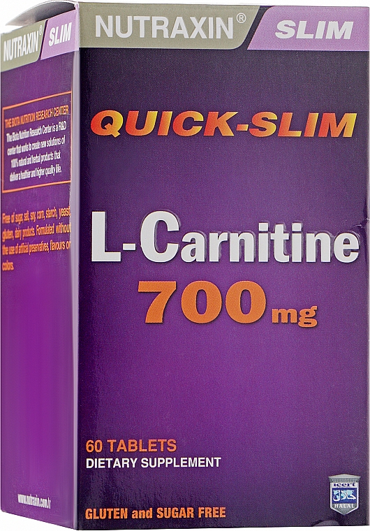 Диетическая добавка "L-карнитин" - Nutraxin — фото N1