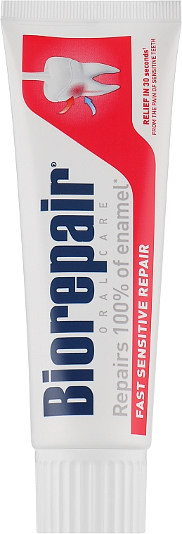 Зубна паста "Швидке позбавлення чутливості" - Biorepair Oralcare Fast Sensetive Repair