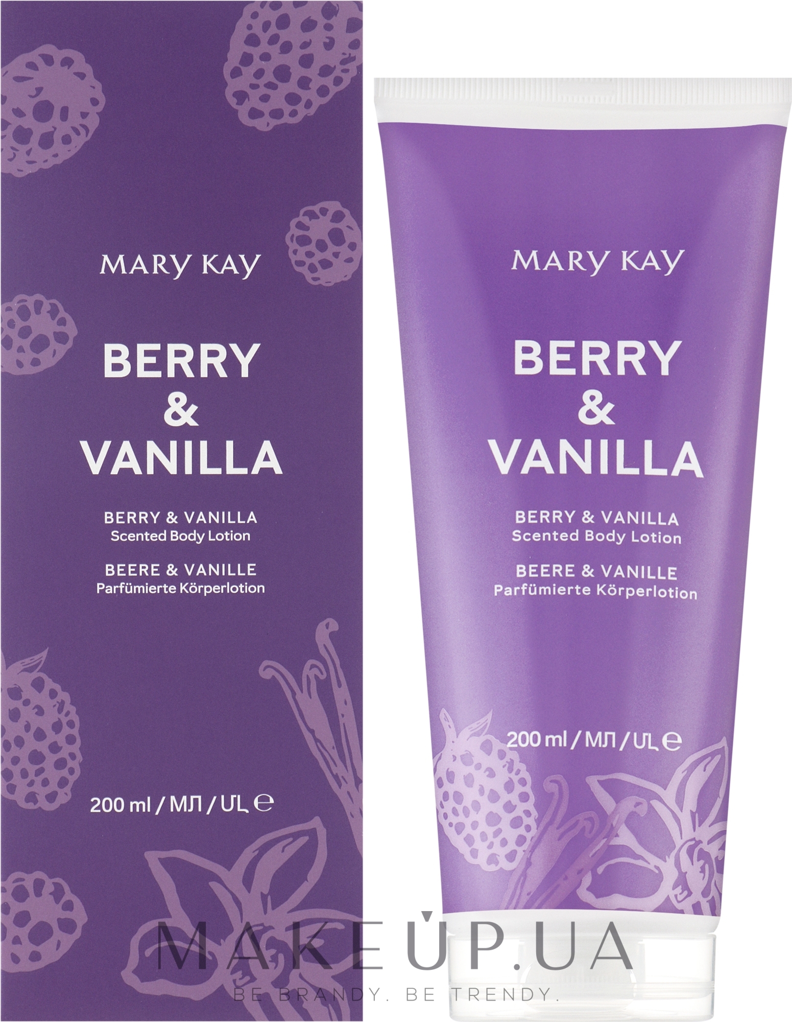 Лосьон для тела "Ягоды и ваниль" - Mary Kay Berry & Vanilla Scented Body Lotion — фото 200ml