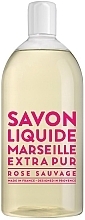 Парфумерія, косметика Рідке мило - Compagnie De Provence Rose Sauvage Extra Pur Liquid Marseille Soap Refill