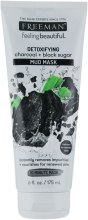 Парфумерія, косметика Маска грязьова для обличчя "Вугілля, Чорний цукор" - Freeman Feeling Beautiful Charcoal & Black Sugar Mud Mask